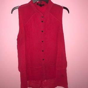 Barely worn, pink Kenneth Cole top